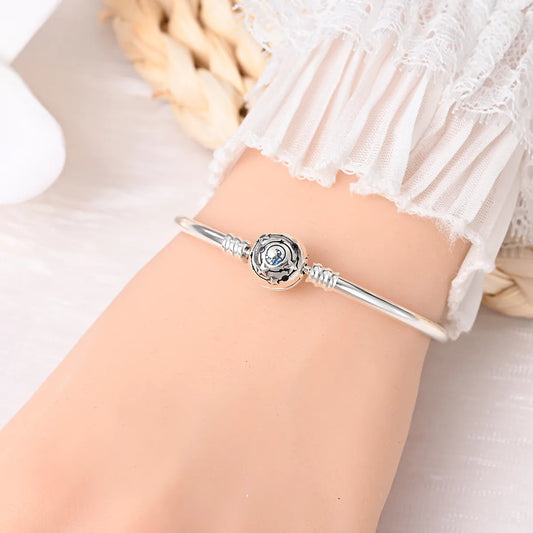 ✨ Bracelet Support Charms – Plaqué Argent