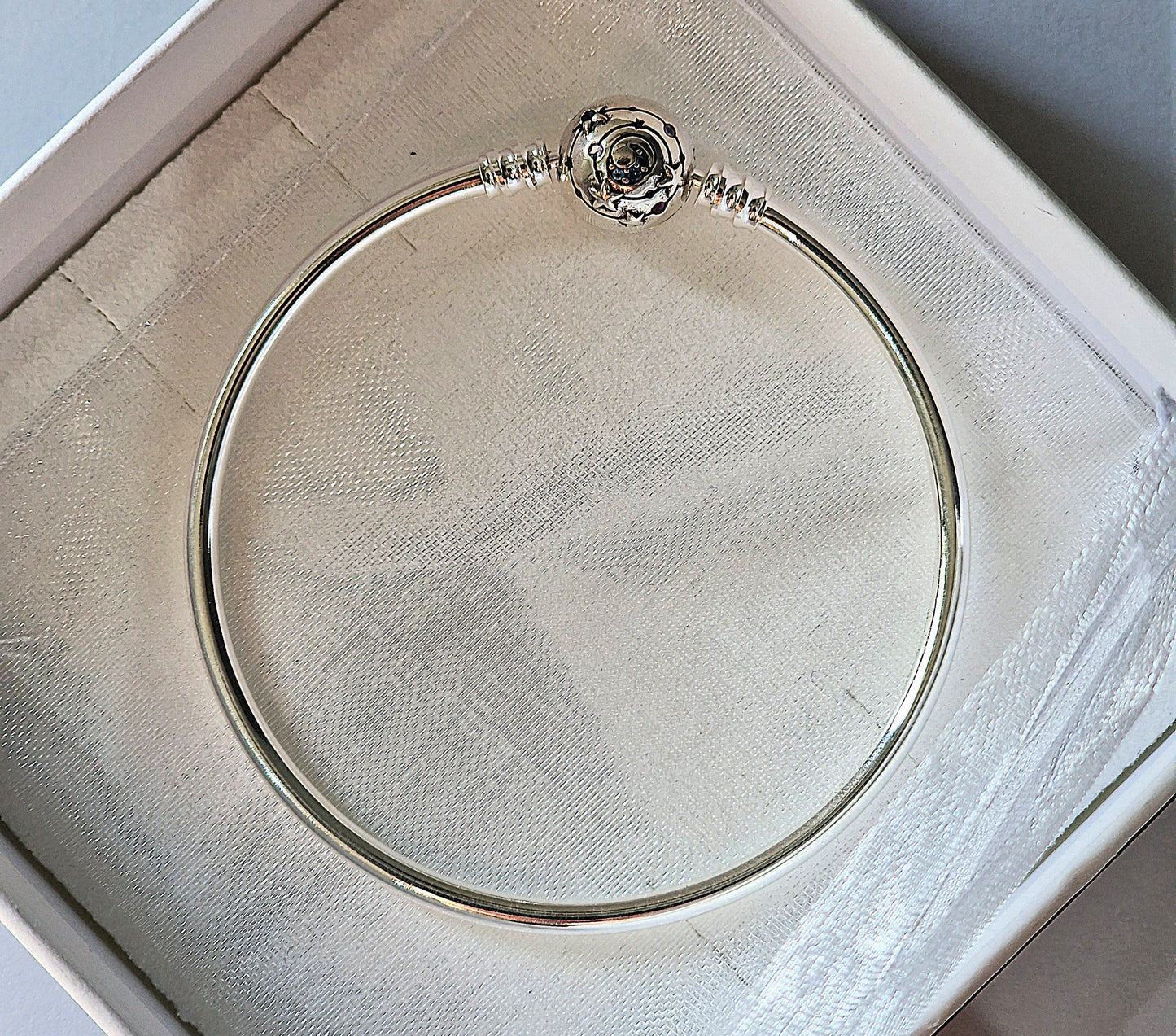 ✨ Bracelet Support Charms – Plaqué Argent