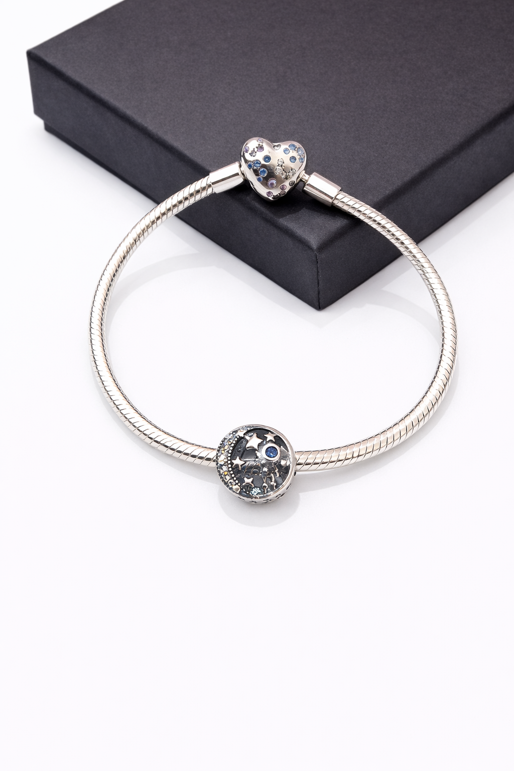 ✨ Charme Etoile lune astronaute – Bracelet Charms & Compagnie.