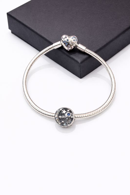 ✨ Charme Etoile lune astronaute – Bracelet Charms & Compagnie.