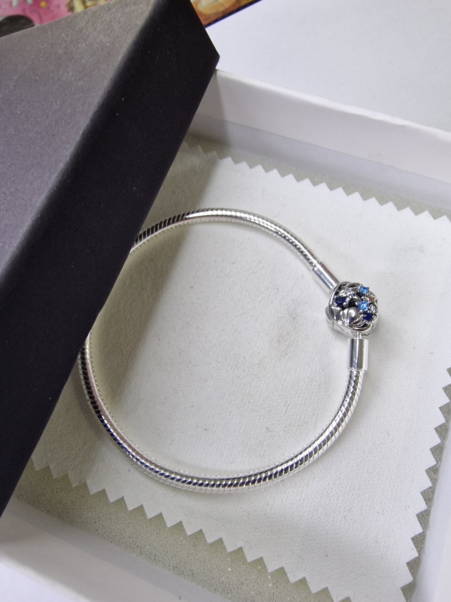 Bracelet Charms Coquillage & Étoile de Mer – Plaqué Argent ✨