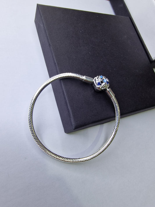Bracelet Charms Coquillage & Étoile de Mer – Plaqué Argent ✨