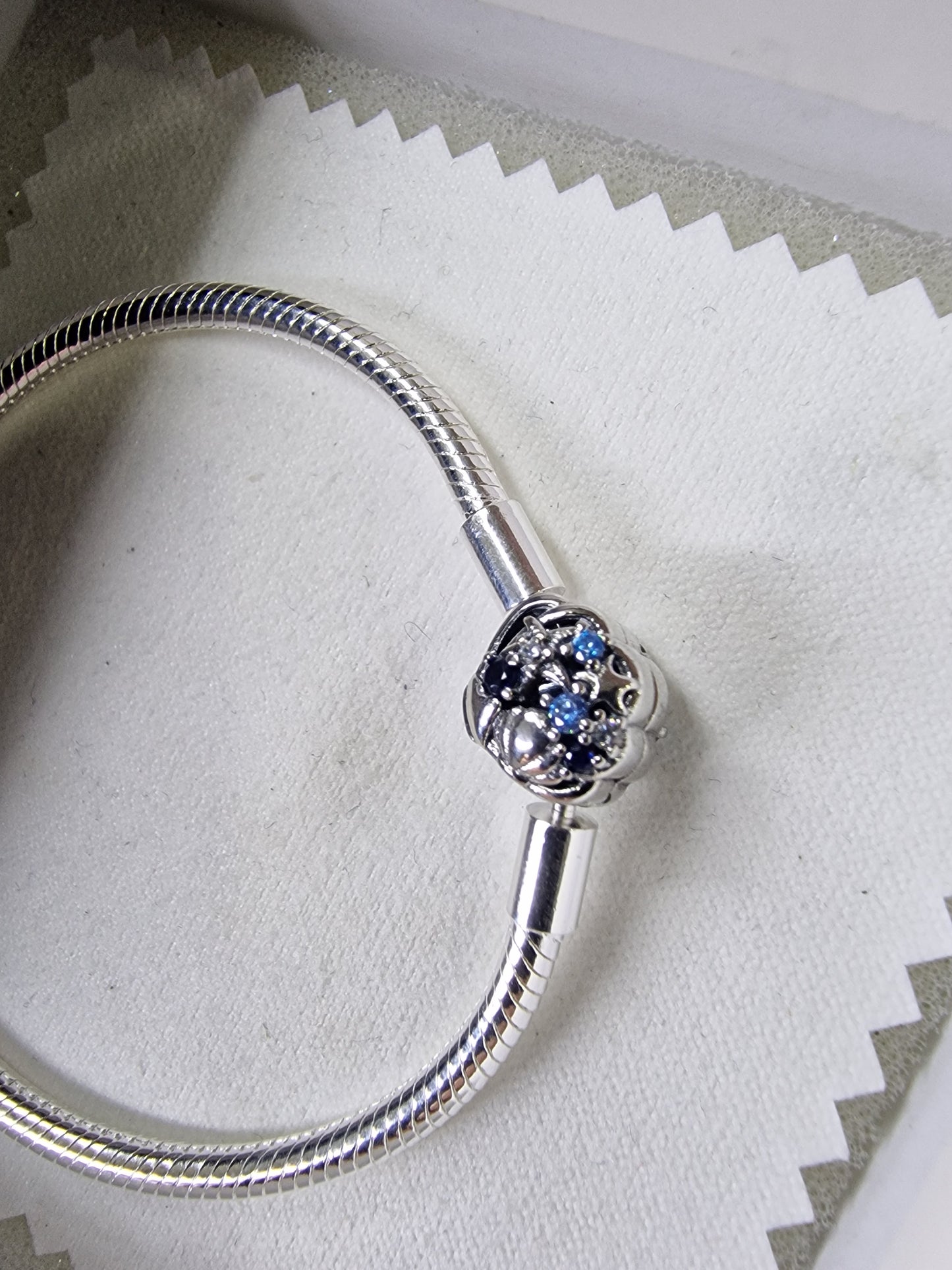 Bracelet Charms Coquillage & Étoile de Mer – Plaqué Argent ✨